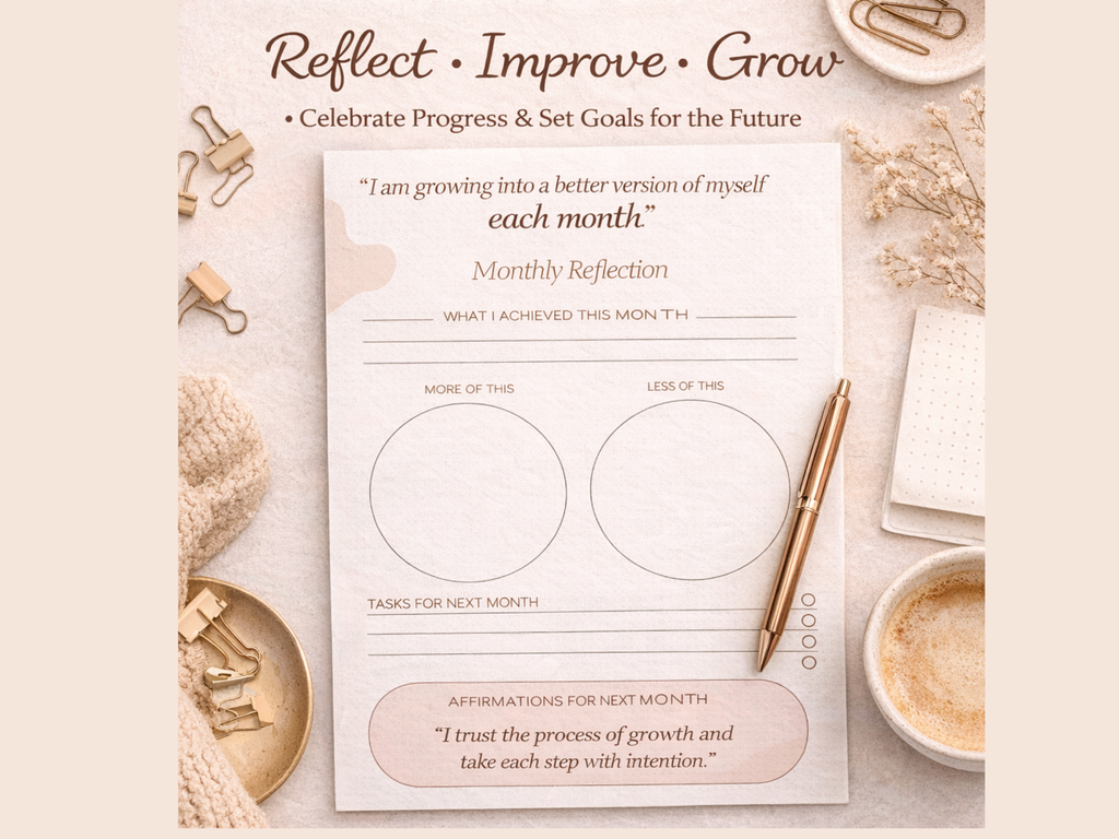 Minimalist Budget Planner Canva Template